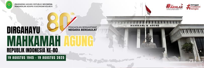Dirgahayu 80 Tahun Mahkamah Agung