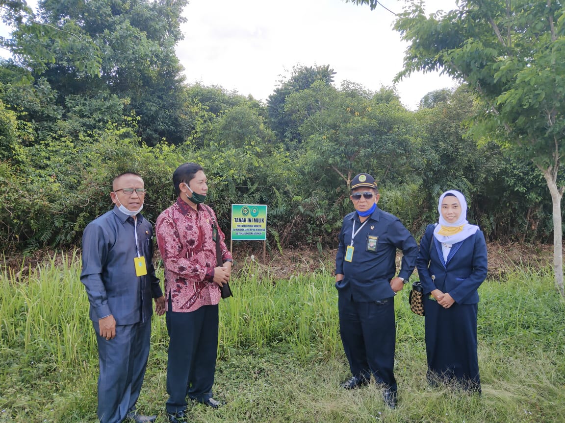 KPTA Kalimantan Tengah Tinjau Tanah PA Kasongan